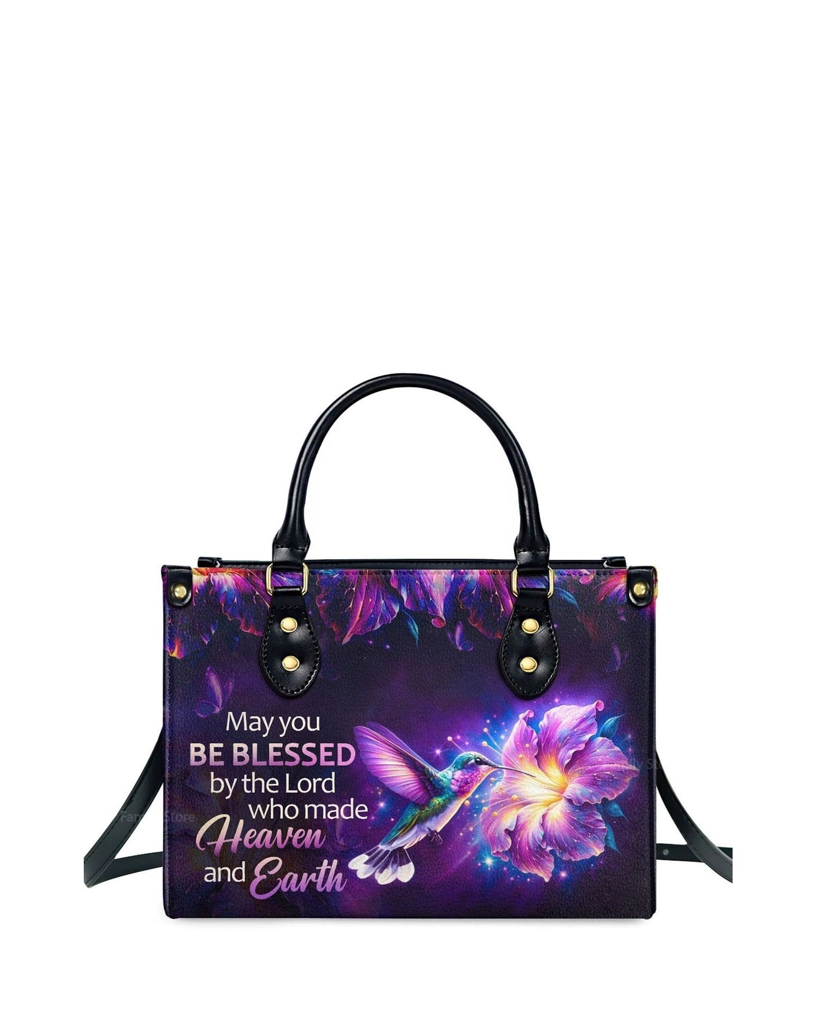 god beloved be blessed thoughtful gift for christians personalized leather handbag at4080951