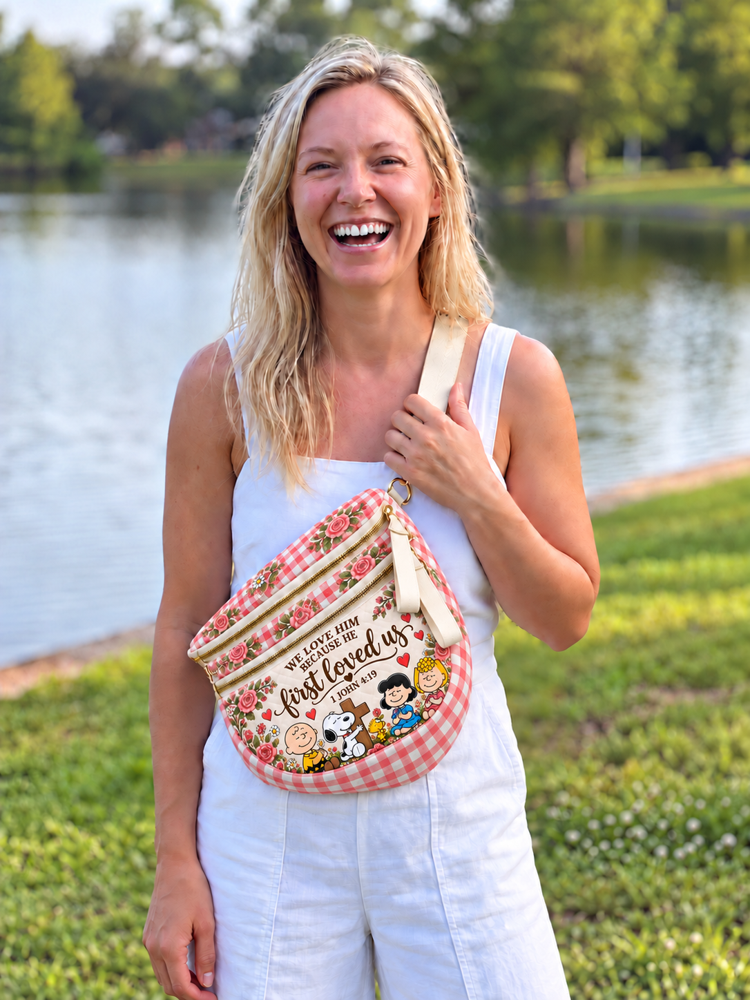 god beloved he first loved us 1 john 4 19 christian gift for her personalized crossbody v3 3