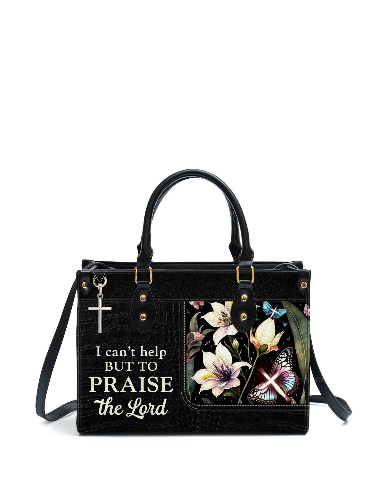 god beloved i can t help but to praise the lord unique personalized leather handbag at4081307