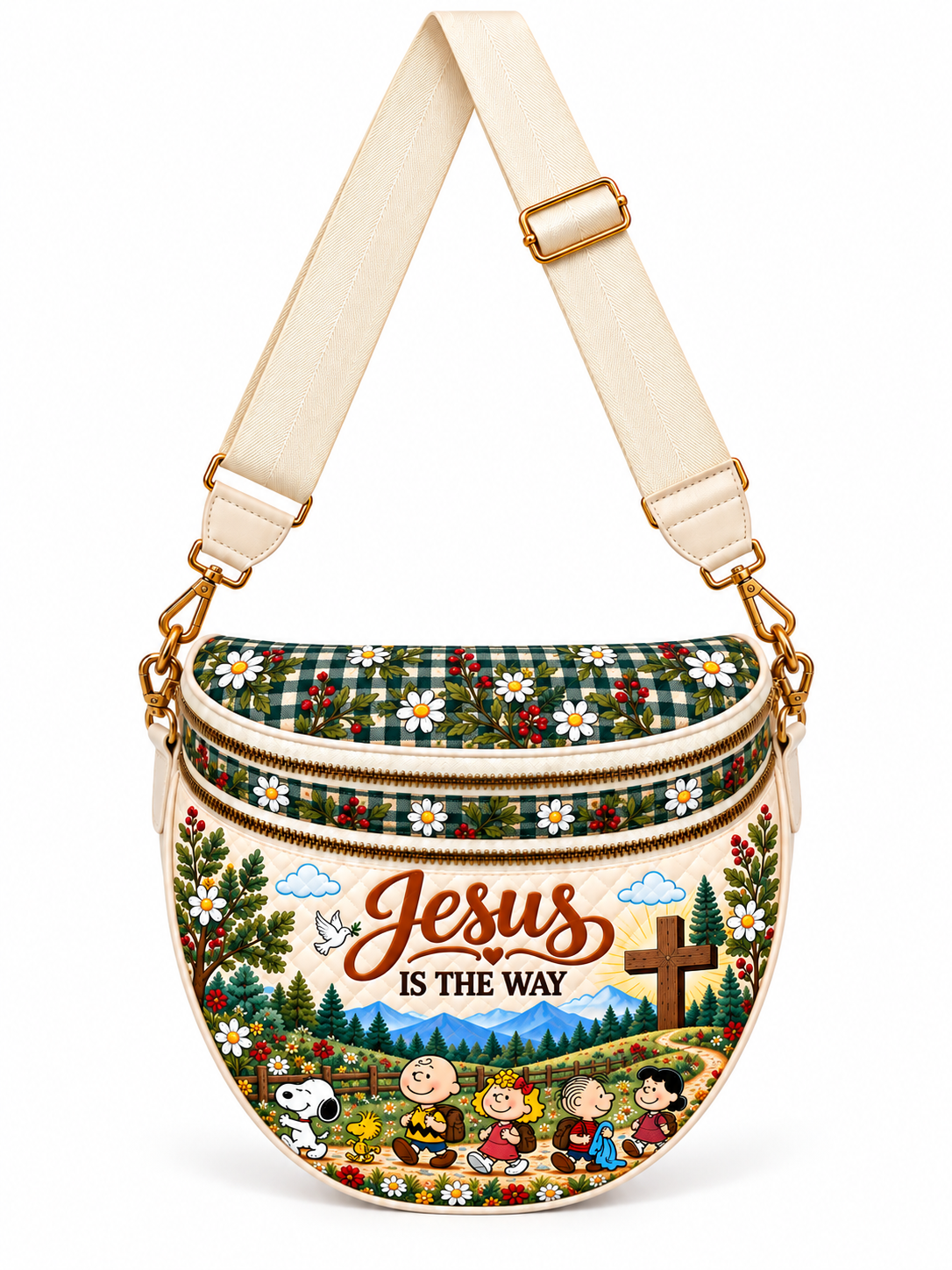 god beloved jesus is the way gift for her personalized crossbody bag 2
