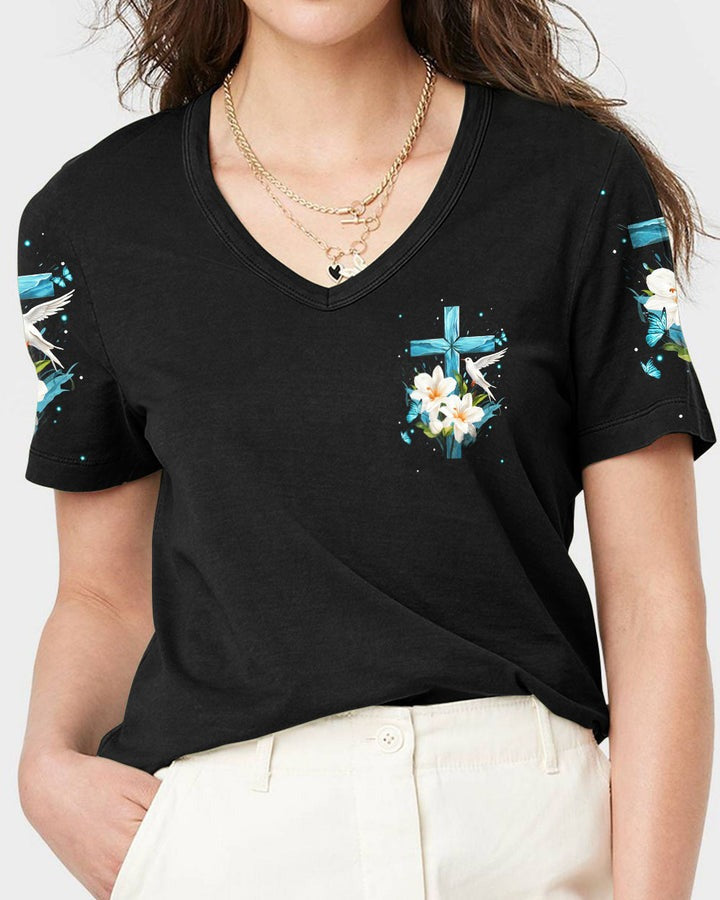 JesusDroppedTheCharges Women_sAllOverPrintShirt_3