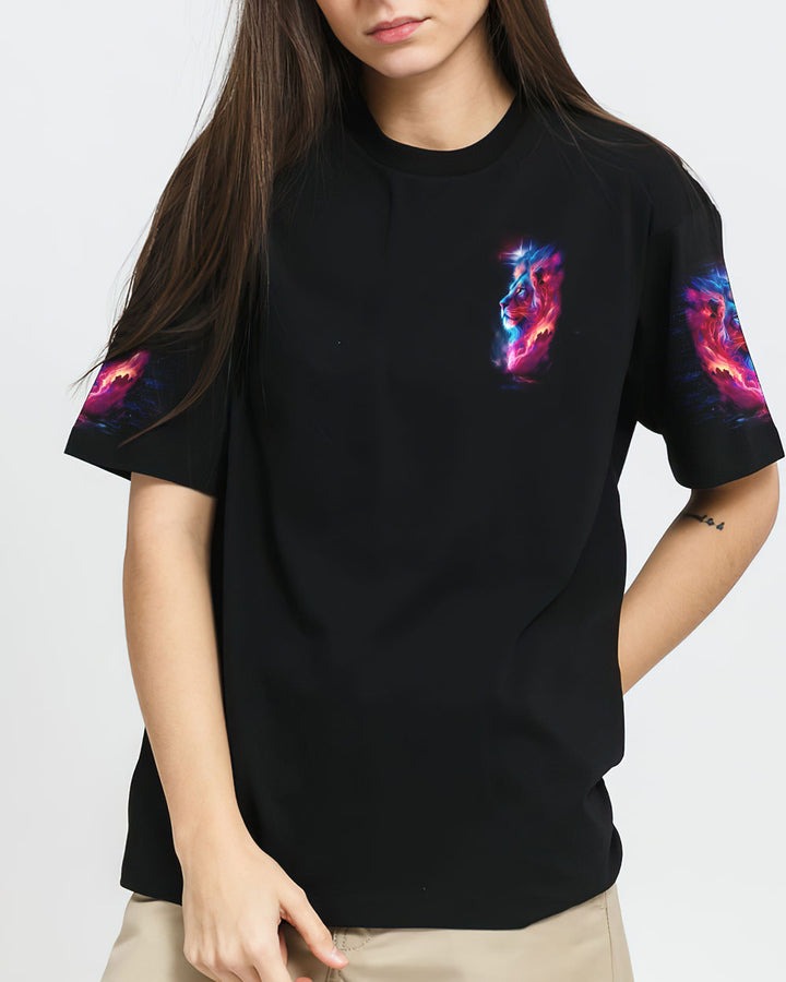 JesusDroppedTheChargesLion Women_sAllOverPrintShirt_3