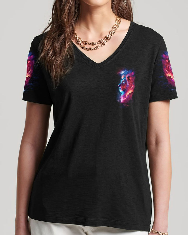 JesusDroppedTheChargesLion Women_sAllOverPrintShirt_5