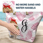 VineMonogramGirlsTrip PersonalizedBeachBag NP037 NEL3021 MK 5