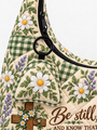 god beloved be still and know psalm 46 10 christian gift for her personalized quilted hobo 3