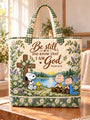god beloved be still and know psalm 46 10 nutty gang christian gift for her personalized quilted tote bag on table_dcc2e955 690c 4fce 8010 360184cdee27