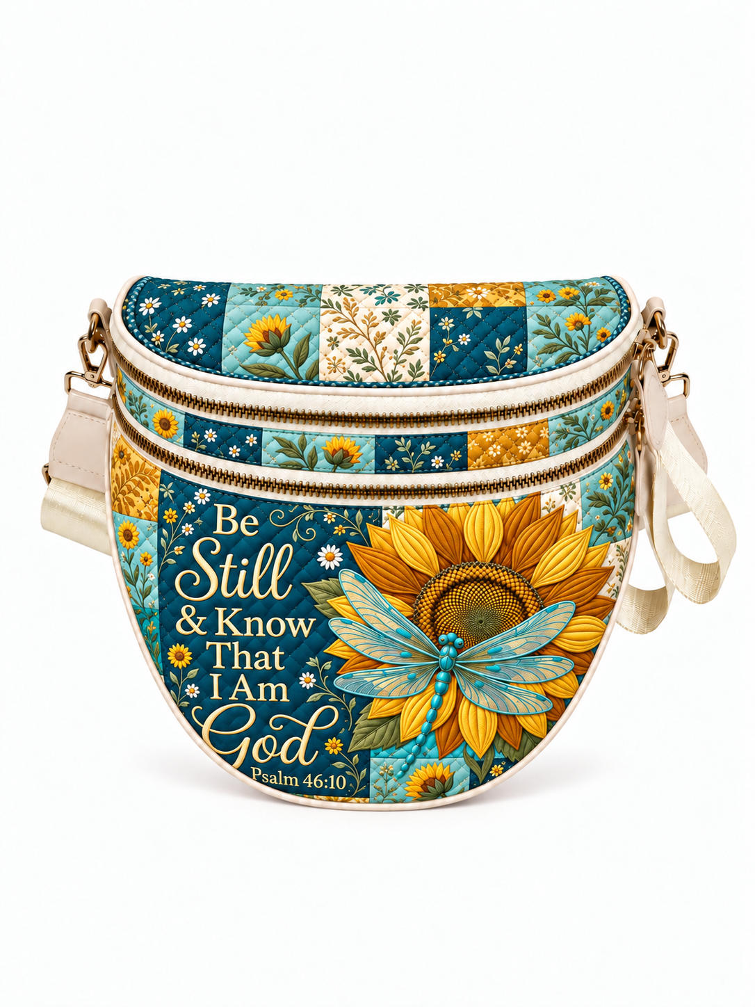 god beloved be still and know psalm 46 10 sunflower dragonfly gift for her personalized 1