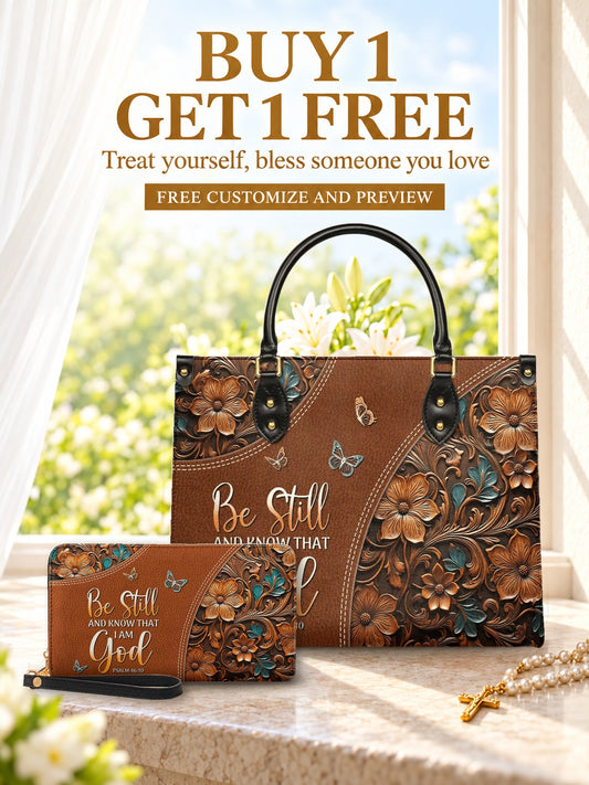 god beloved be still and know that i am god psalm 46 10 leather handbag deal buy 1 get 1 free