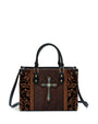 god beloved cross awesome personalized leather handbag at4081451