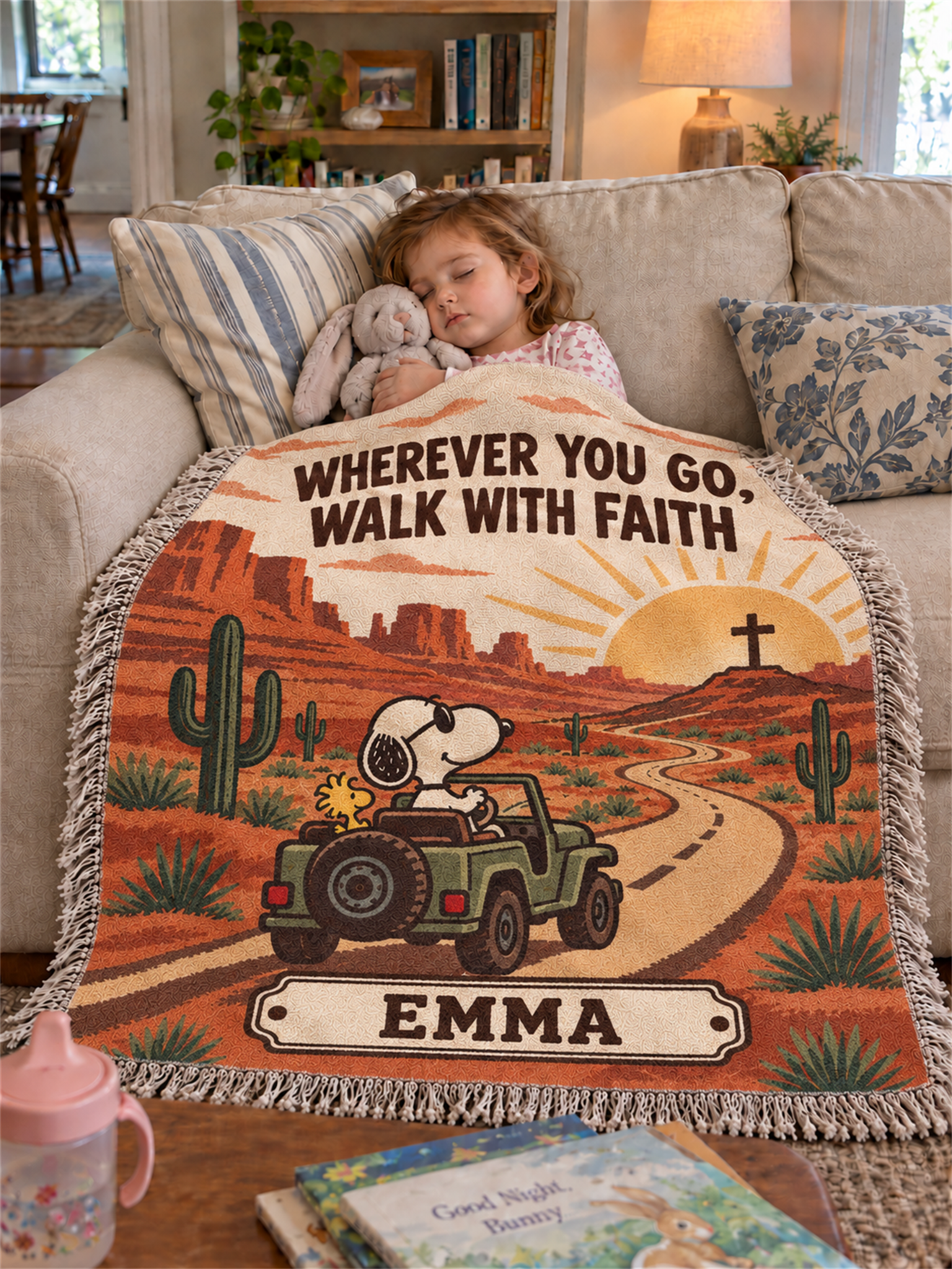 god beloved custom name wherever you go walk with faith christian gift for kids 2
