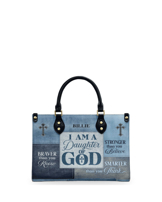 god beloved daughter of god unique personalized leather handbag at4081301