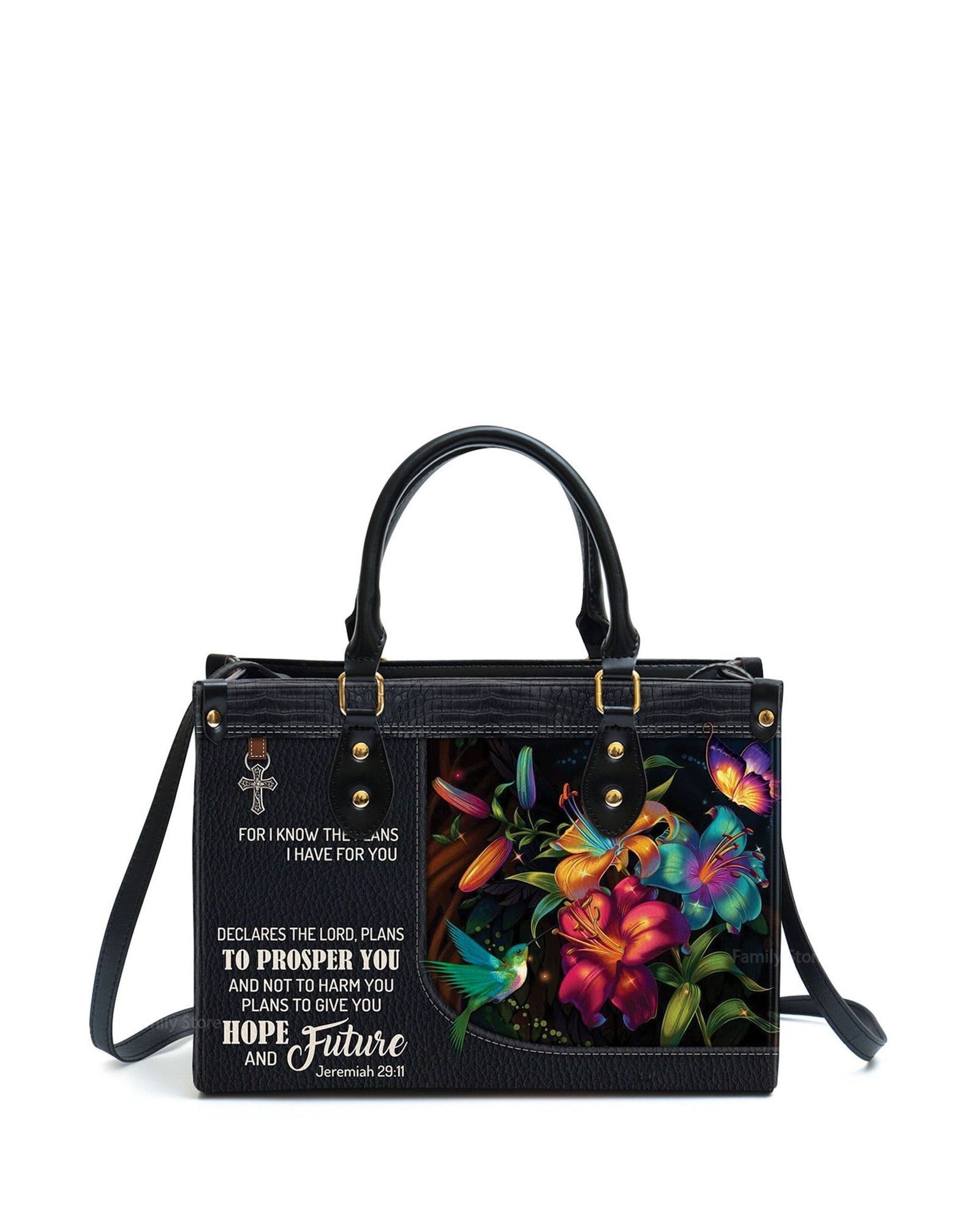 god beloved for i know the plans i have for you awesome personalized leather handbag at4080744