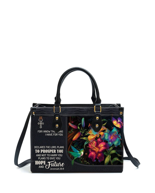 god beloved for i know the plans i have for you awesome personalized leather handbag at4080744