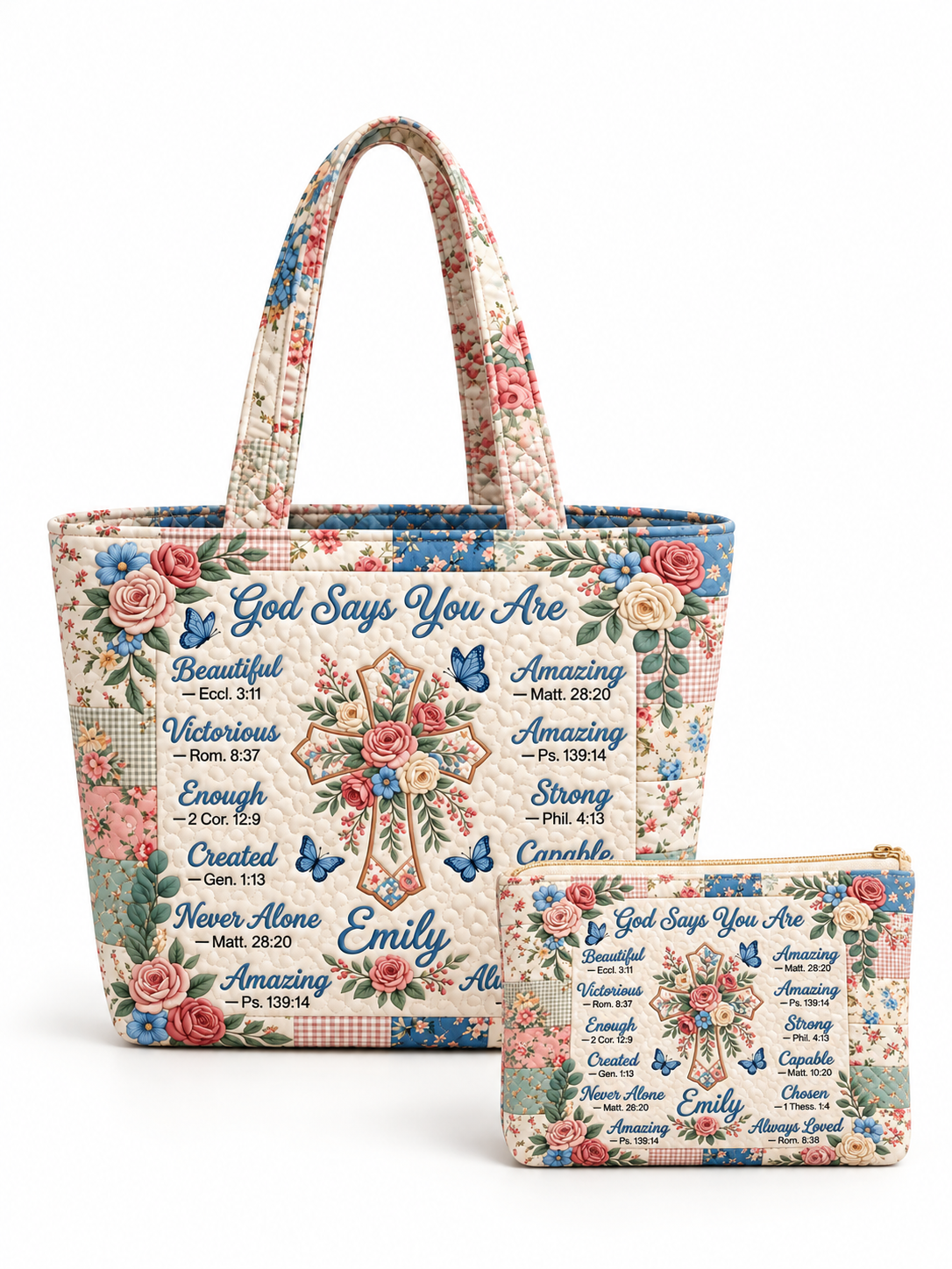 god beloved god says you are bible verse gift for her personalized quilted tote bag buy 1 2_021932b8 d037 4b90 a61d 829f0588b57d