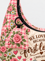 god beloved he first loved us 1 john 4 19 christian gift for her personalized quilted hobo 3