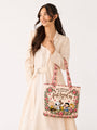 god beloved he first loved us 1 john 4 19 nutty gang christian gift for her personalized quilted tote bag lifestyle
