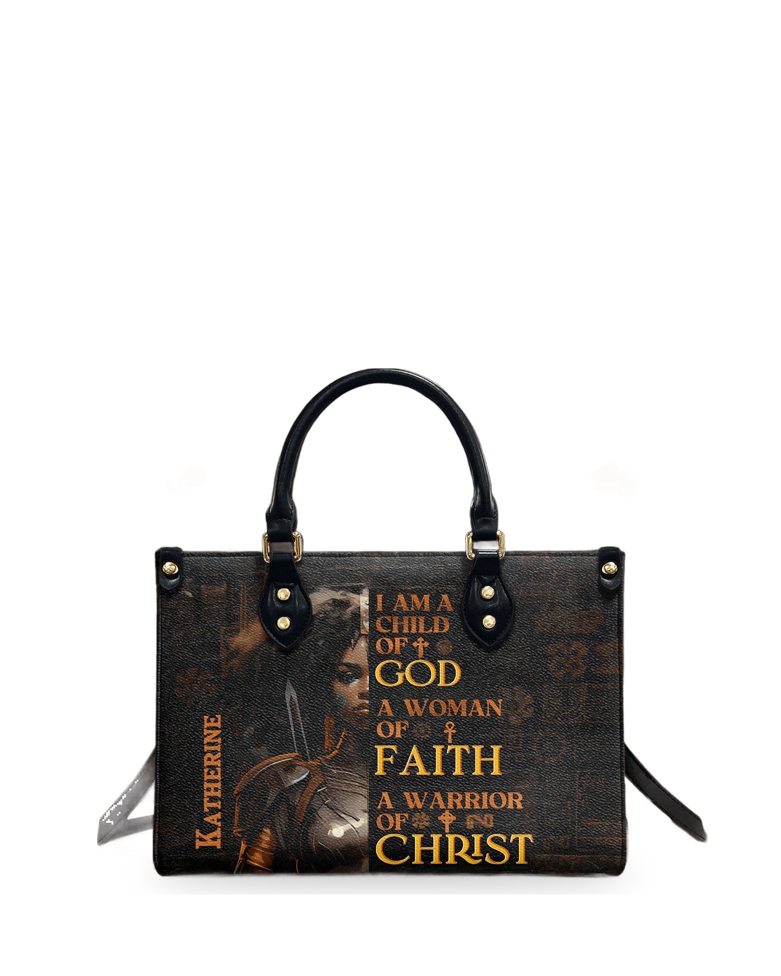 god beloved i am a child of god awesome personalized leather handbag at4081203