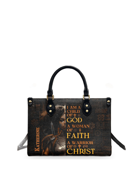 god beloved i am a child of god awesome personalized leather handbag at4081203