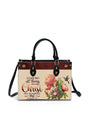 god beloved i can do all things through christ philippians 413 humming bird and cross thoughtful gift for christians personalized leather handbag at4080923