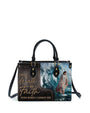 god beloved i will walk by faith even i cannot see thoughtful gift for christians personalized leather handbag at4080829
