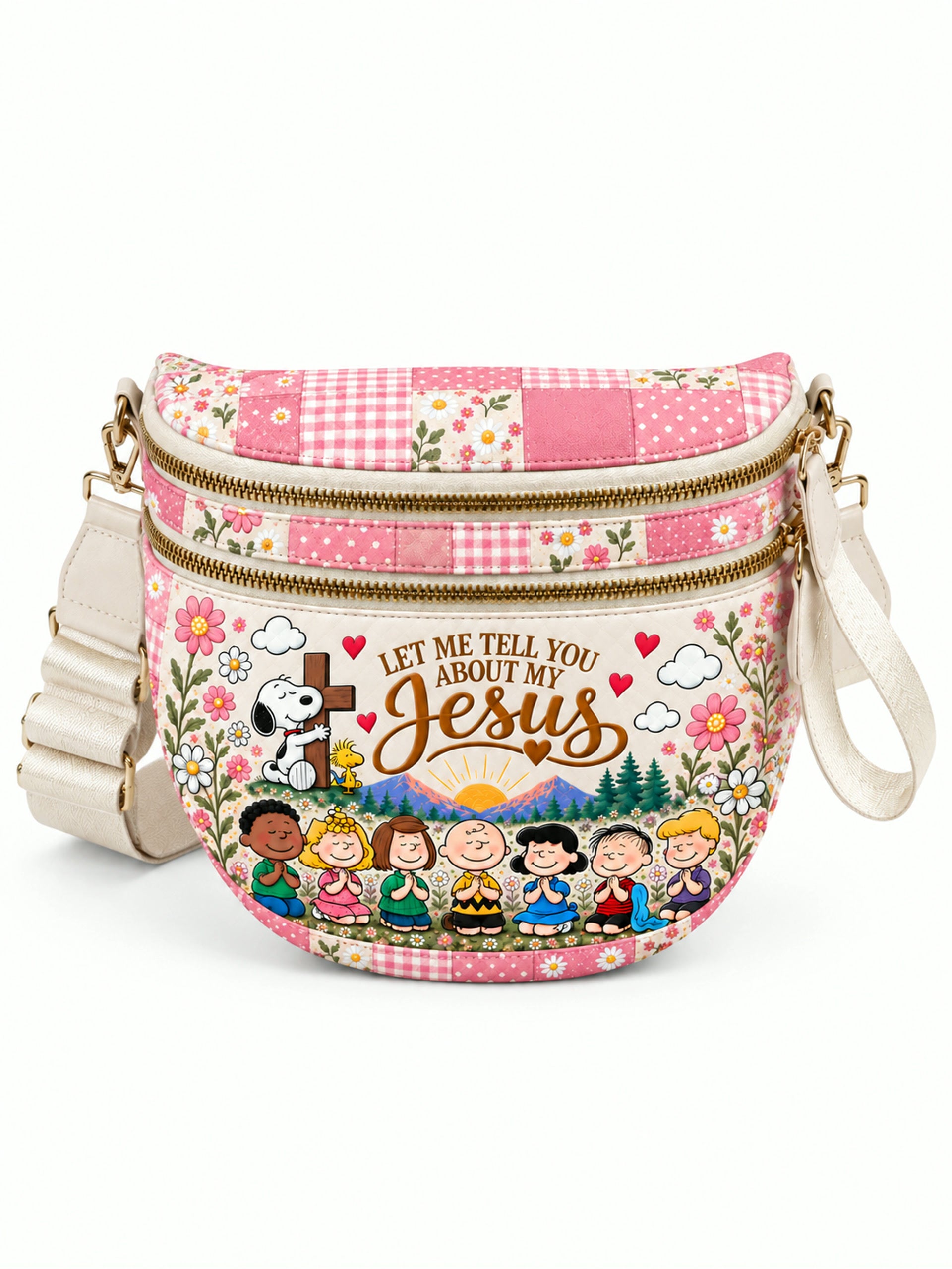 god beloved let me tell you about my jesus floral garden crossbody bag pattern pink_1e75cb41 62b5 4f6e b4c5 c05a88e45d9b