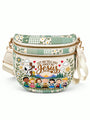 god beloved let me tell you about my jesus floral garden crossbody bag pattern sage
