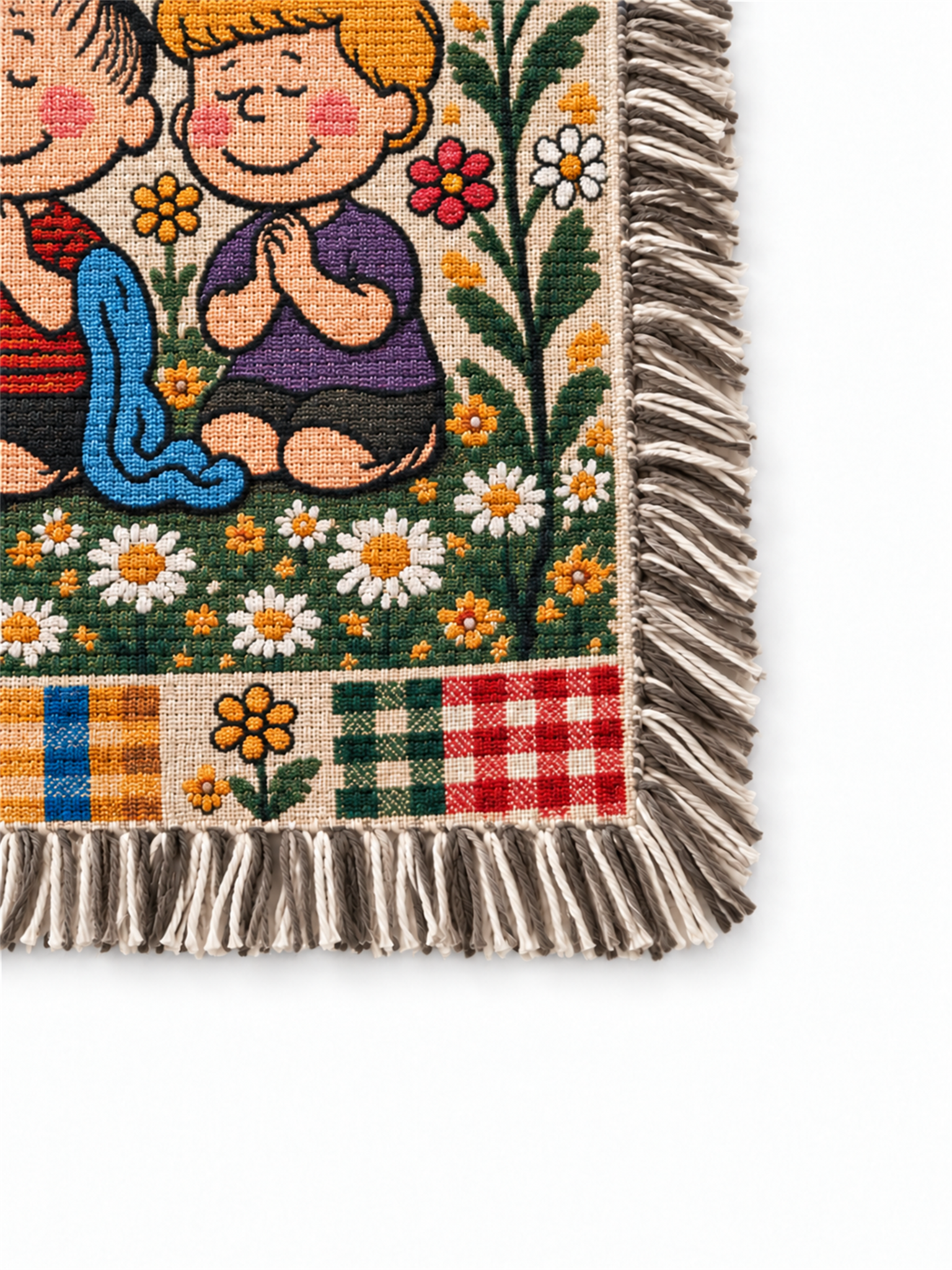 god beloved let me tell you about my jesus gift for her personalized woven blanket 3