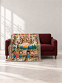 god beloved let me tell you about my jesus gift for her personalized woven blanket 5
