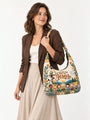 god beloved quilted hobo shoulder bag 2