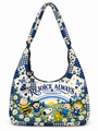 god beloved rejoice always 1 thessalonians 5 16 gift for her quilted hobo shoulder bag navy ivory