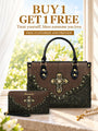 god beloved special cross leather handbag deal free wallet buy 1 get 1 free