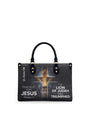god beloved the lion of judah has triumphed unique personalized leather handbag at4081343