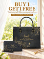 god beloved trust in the lord proverbs 3 5 black leather handbag deal free wallet buy 1 get 1 free