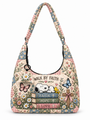 god beloved walk by faith gift for her quilted hobo shoulder bag vintage meadow