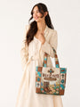 god beloved walk by faith not by sight western cowgirl christian gift for her personalized quilted tote bag lifestyle
