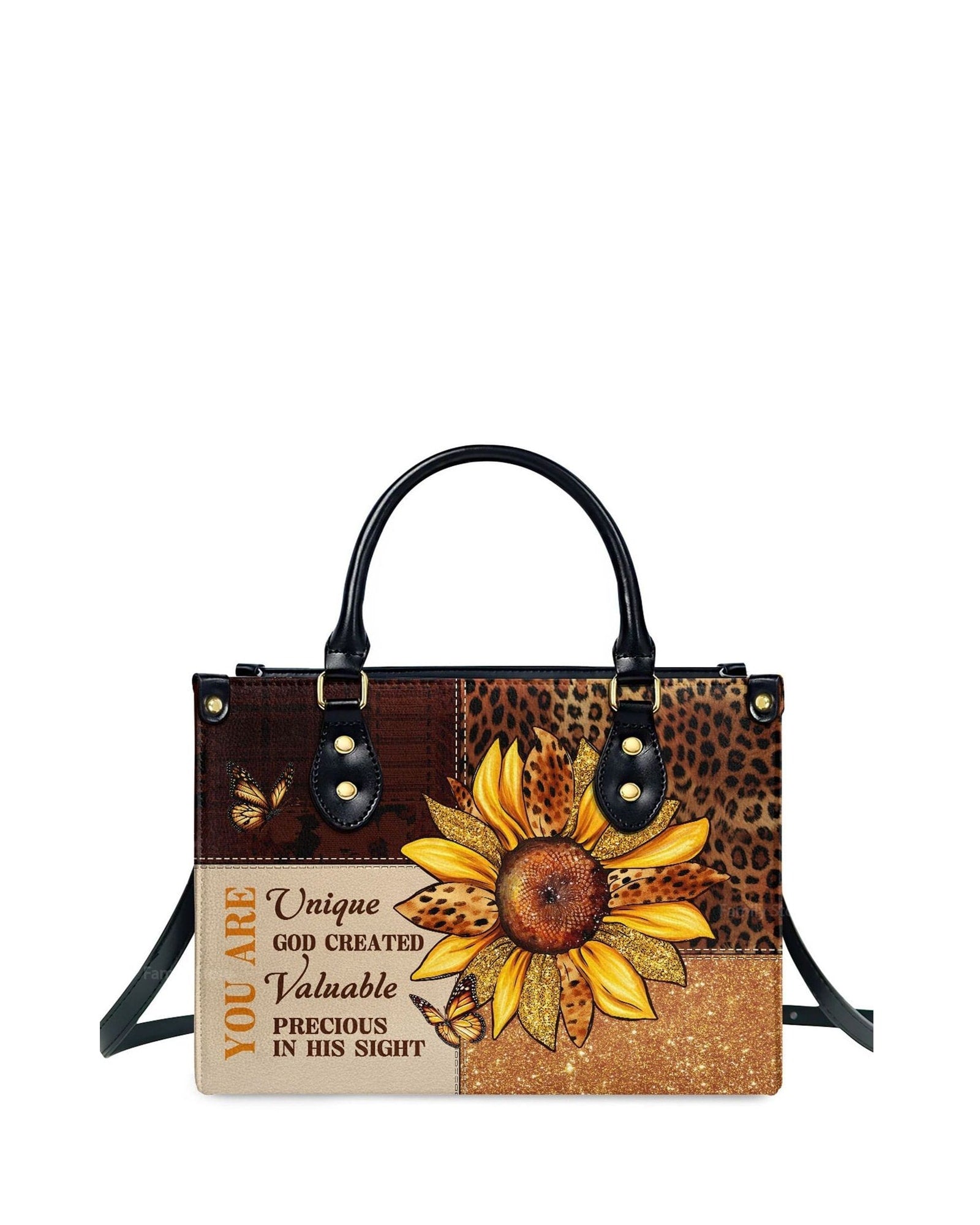 god beloved you are god created awesome personalized leather handbag at4081309