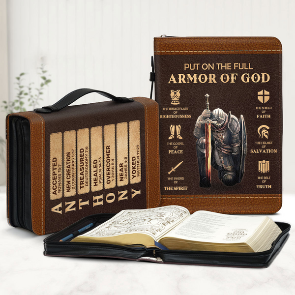 Armor Of God - Personalized Bible Cover TD118